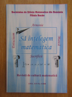 Revista Sa intelegem Matematica, anul XVI, nr. 3, 2008