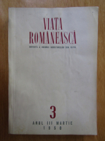 Revista Viata Romaneasca, anul III, nr. 3, martie 1950