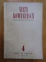 Revista Viata Romaneasca, anul III, nr. 4, aprilie 1950