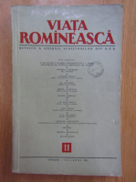 Revista Viata Romaneasca, anul VIII, nr. 11, noiembrie 1955