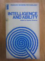 Anticariat: Stephen Wiseman - Intelligence and Ability