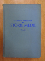 Studii si materiale de istorie medie (volumul 2)