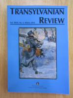 Transylvanian Review, volumul XXVII, nr. 4, iarna 2018