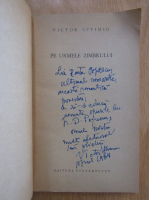 Victor Eftimiu - Pe urmele zimbrului (cu autograful autorului)