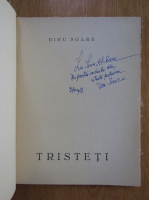 Dinu Soare - Tristeti (cu autograful autorului)