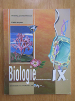 Elena Hutanu - Biologie. Manual pentru clasa a IX-a
