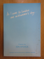 Anticariat: Ion Stoica - As I Came to London, One Midsummer's Day...