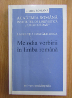 Laurentiu Dascalu-Jinga - Melodia vorbirii in limba romana