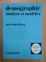 Louis Henry - Demographie analyse et modeles