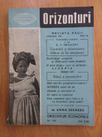 Revista Orizonturi, anul IX, nr. 105, februarie 1960