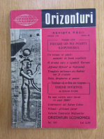 Revista Orizonturi, anul IX, nr. 107, aprilie 1960