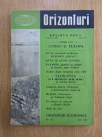Revista Orizonturi, anul IX, nr. 113, octombrie 1960