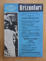 Revista Orizonturi, anul IX, nr. 115, decembrie 1960