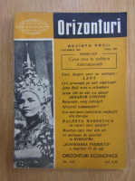 Revista Orizonturi, anul VIII, nr. 102, noiembrie 1959