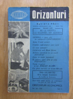 Revista Orizonturi, anul VIII, nr. 99-100, august-septembrie 1959