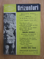 Revista Orizonturi, anul X, nr. 126, noiembrie 1961