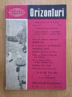 Revista Orizonturi, anul X, nr. 127, decembrie 1961