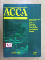 ACCA. Study Text. Professional Paper 13. Financial Reporting Enviroment International Stream