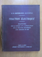 E. Seefehlner - Traction electrique. Manuel sur la theorie et l'application de la traction electrique aux chemins de fer