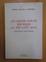 Les grads poetes roumains des XIXe et XXe siecles