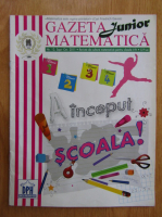 Revista Gazeta Matematica Junior, nr. 12, septembrie-octombrie 2011