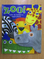 Zoo. Carte de numarat cu pagini pliante