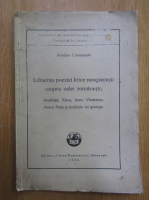 Ariadna Camariano - Influenta poeziei lirice neogrecesti asupra celei romanesti