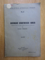 Anticariat: Const. Prodan - Gheorghe Demetrescu Mirea (nr. 11, 1937)