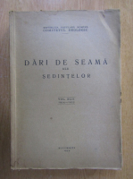 Dari de seama ale sedinelor (volumul 42)