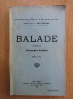 Gheorghe Cosbuc - Balade