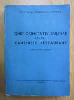 Ghid orientativ culinar pentru cantinele restaurant