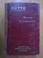 Hutte - Manuel de l'ingenieur (volumul 3)