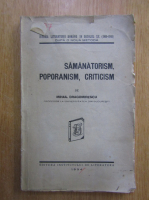Mihail Dragomirescu - Samanatorism, poporanism, criticism