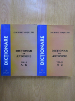 Anticariat: Onufrie Vinteler - Dictionar de antonime (2 volume)