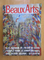 Revista Beaux Arts, nr. 73, noiembrie 1989