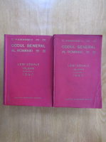 Anticariat: C. Hamangiu - Codul general al Romaniei (volumul 28, partea I si II)