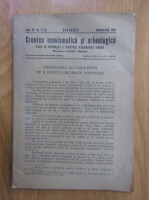Cronica numismatica si arheologica, anul XV, nr. 117-118, ianuarie-iunie 1940