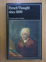 D. C. Potts - French Thought since 1600