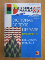 Florin Sindrilaru - Dictionar de texte literare pentru clasele V-VIII