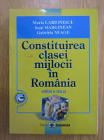 Maria Larionescu, Ioan Marginean - Constituirea clasei mijlocii in Romania