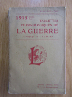 Tablettes Chronologiques de la Guerre