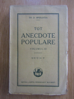 Th. D. Speranta - Tot anecdote populare (volumul 3)