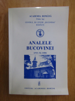 Analele Bucovinei, anul XI, nr. 2, 2004