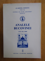 Analele Bucovinei, anul XII, nr. 1, 2005