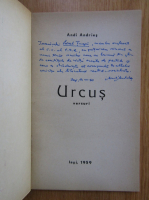 Andi Andries - Urcus (cu autograful autorului)