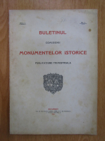 Buletinul Comisiunii Monumentelor Istorice, anul I, nr. 1, ianuarie-martie 1908