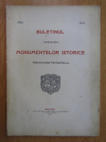 Anticariat: Buletinul Comisiunii Monumentelor Istorice, anul I, nr. 4, octombrie-decembrie 1908
