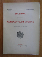 Anticariat: Buletinul Comisiunii Monumentelor Istorice, anul II, nr. 3, iulie-septembrie 1909