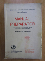 Constantin F. Nicolescu - Manual preparator pentru clasa a VII-a