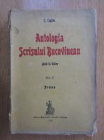 Constantin Loghin - Antologia Scrisului Bucovinean (volumul 2)